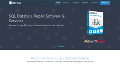 Desktop Screenshot of databaserepair.net